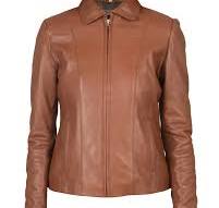 Colette Brown Leather Jacket