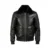 Airin G-1 Black Leather Bomber Jacket