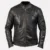 Dean Black Leather Biker Jacket