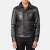 Black Leather Columbus Jacket