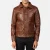 Brown Leather Columbus Jacket