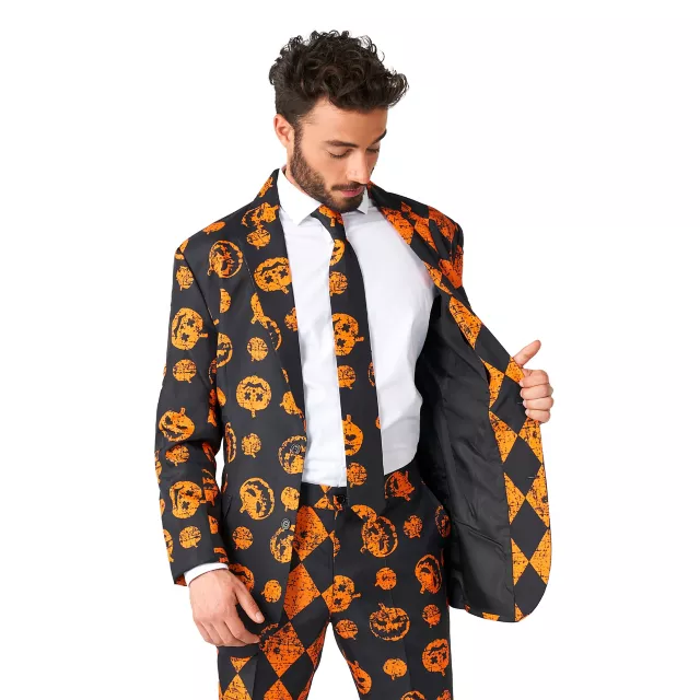 Distressed Pumpkin Party Suit
