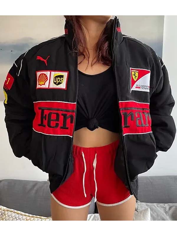 Ferrari Vintage F1 Black Jacket