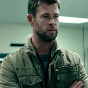 Chris Hemsworth 12 Strong Green Jacket