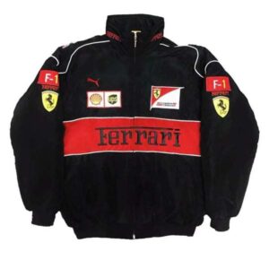 Ferrari Vintage F1 Black Jacket