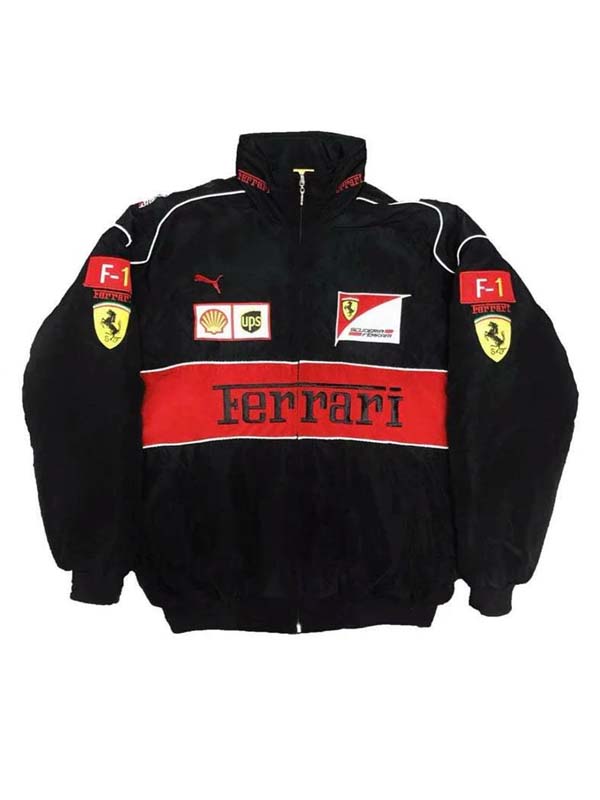 Ferrari Vintage F1 Black Jacket