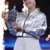 Aryna Sabalenka 2025 US Open Silver Crop Jacket