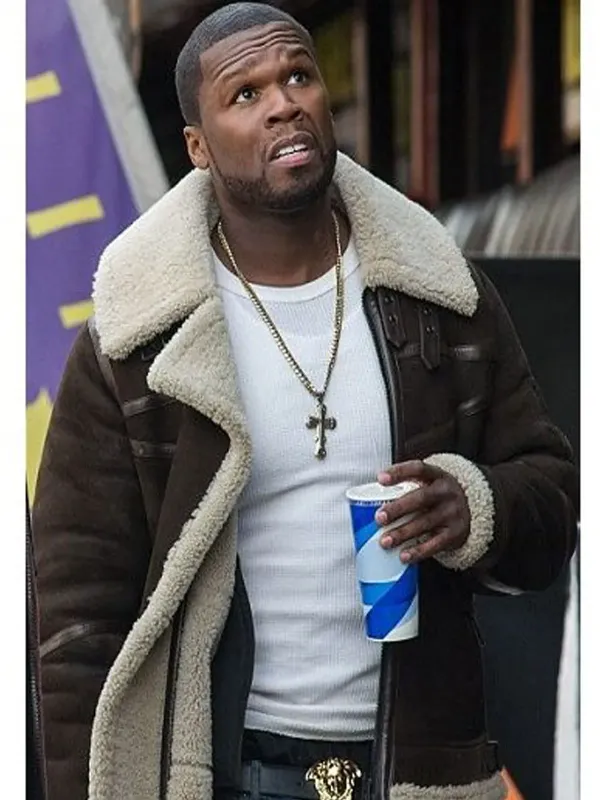 50 Cent Power Kanan Brown Jacket
