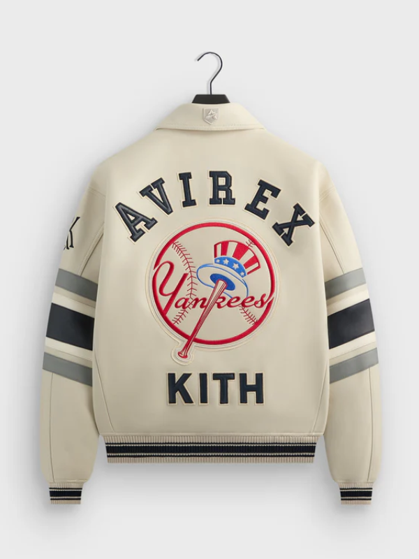 Kith & AVIREX for the New York Yankees Leather Jacket