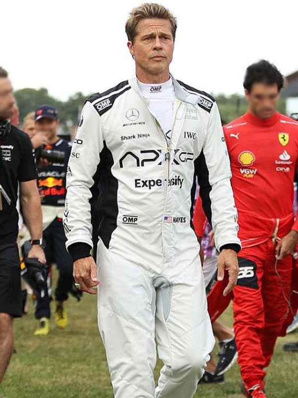 Brad Pitt racer jumpsuit