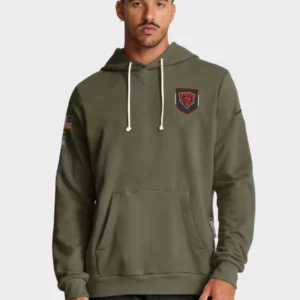 Chicago Bears 2025 Salute To Service Hoodie