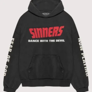Fear of God Sinners Black Pullover Hoodie