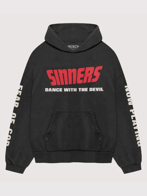 Fear of God Sinners Black Pullover Hoodie