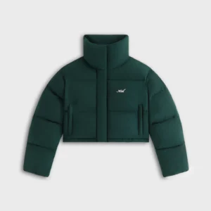 Kith Women Shae Cropped Denim Puffer