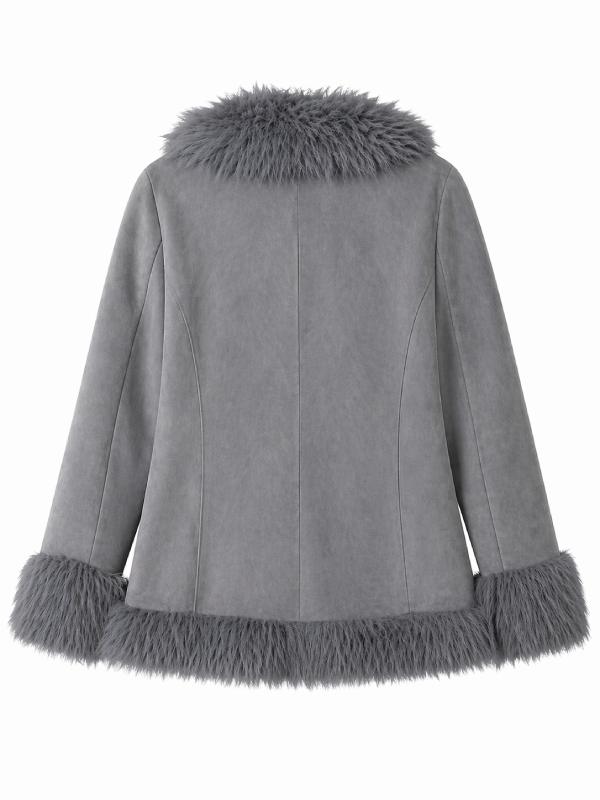 Inspired By Selena Gomez Only Murders in The Building S05 Grey Suede Jacket