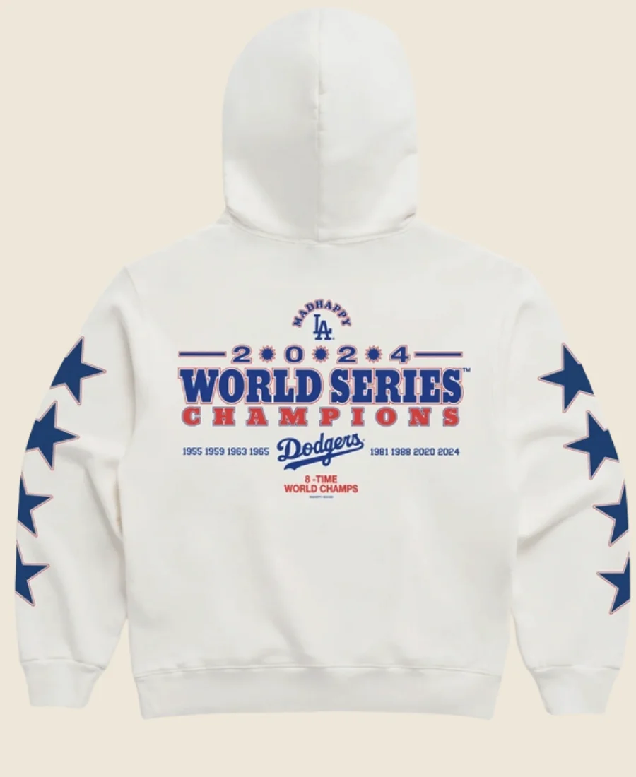 Madhappy Dodgers 2024 World Series Hoodie