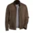 Mens Suede Moto Jacket
