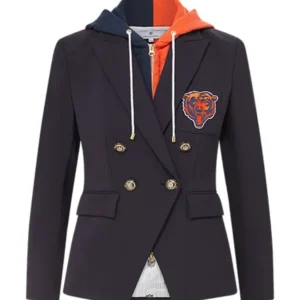 NFL x Veronica Beard Chicago Bears Dickey Jacket