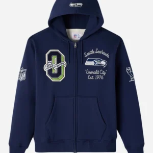 OVO Seattle Seahawks Waffle Lined Hoodie