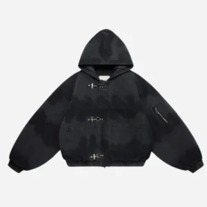 Shinzo Shige 15oz Canvas Clasp Bomber Jacket