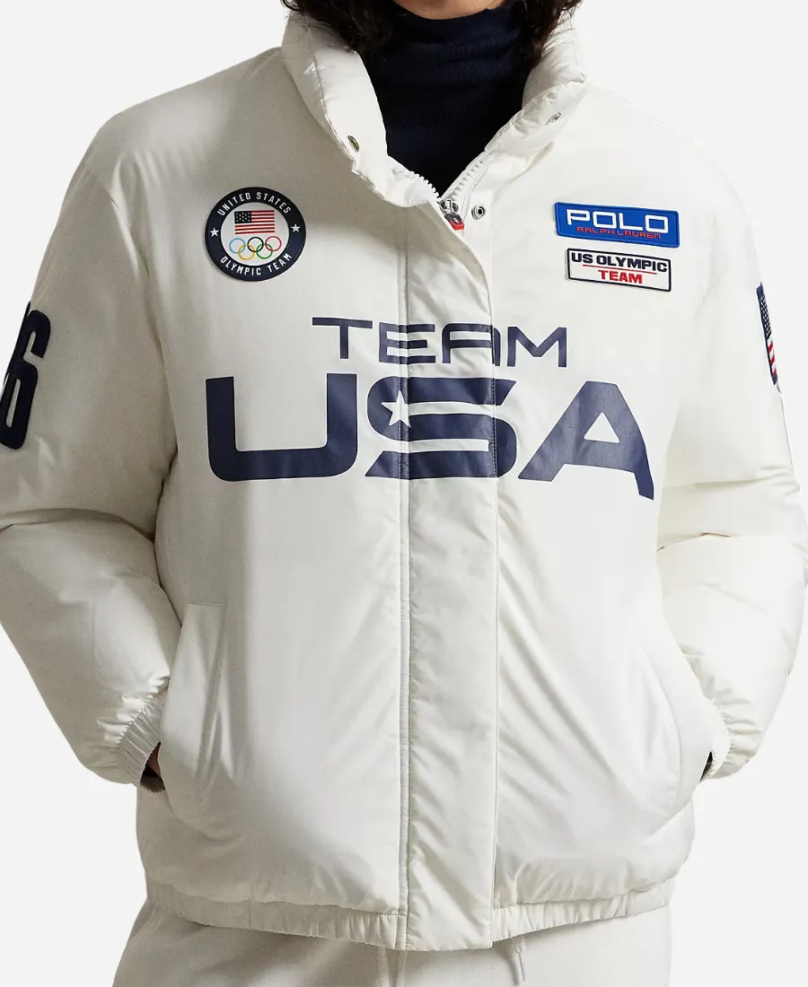 Team USA 2026 Graphic Down Puffer Jacket