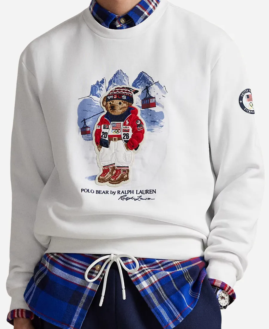 Team USA 2026 Polo Bear Sweatshirt