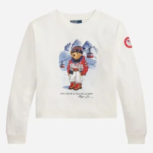 Team USA 2026 Polo Bear Long-Sleeve T-Shirt