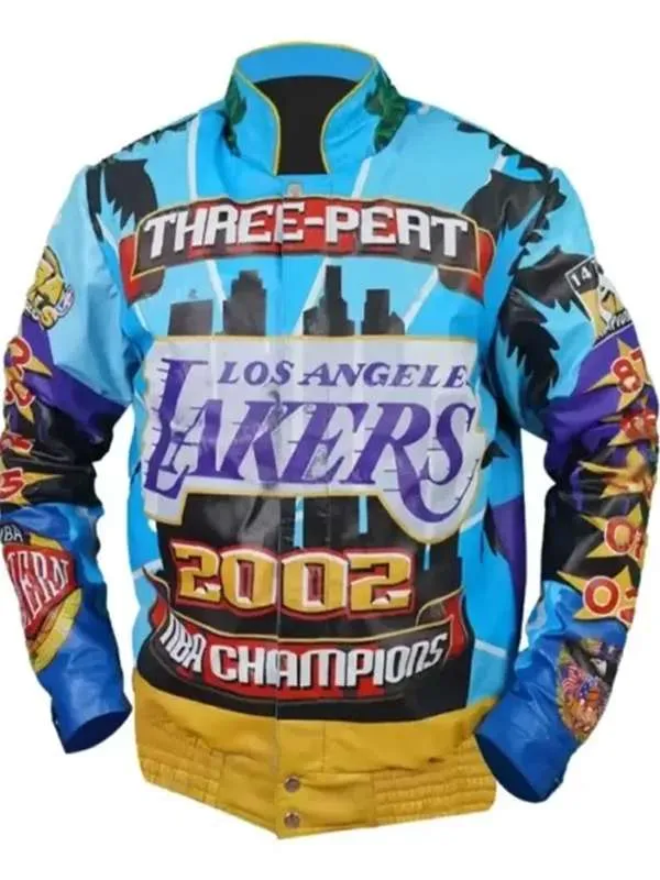 Los Angeles Lakers NBA Champions Three-Peat Jacket