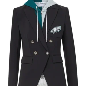 NFL x Veronica Beard Philadelphia Eagles Dickey Jacket
