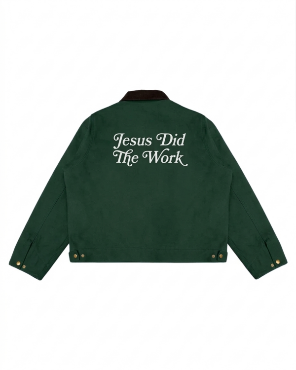 Jesus Did the Work Jacket