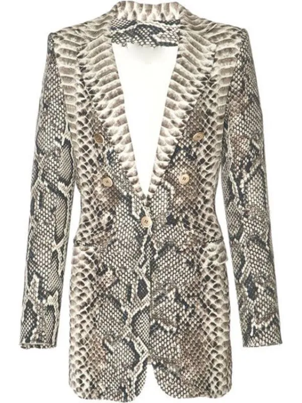 The Young and the Restless Nikki Newman Snakeskin Blazer