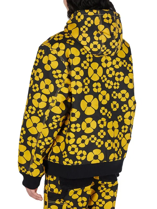 Marni X Carhartt WIP Hooded Floral Print Jacket