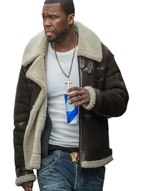 50 Cent Power Kanan Brown Jacket
