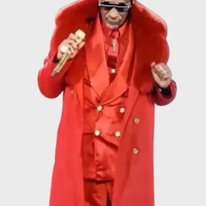 Halftime Show Christmas 2025 Snoop Dogg Red Coat