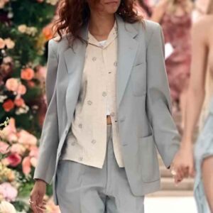 Euphoria S3 Zendaya Oversized Gray Suit