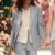 Euphoria S3 Zendaya Oversized Gray Suit