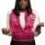 L’infiltrée 2026 Ahmed Sylla Pink Varsity Jacket