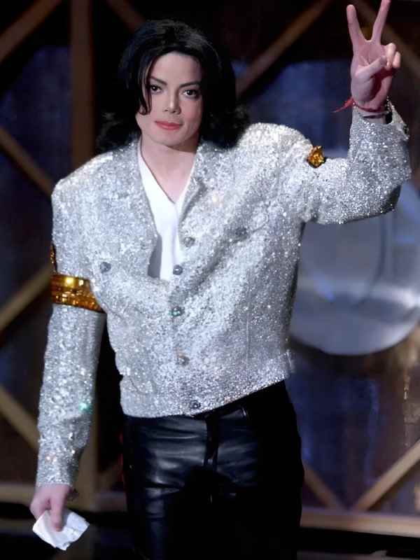 Michael Jackson’s 30th Anniversary Celebration Silver Sequin Jacket