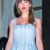 NYC 2026 Taylor Swift Pinstripe Midi Dress