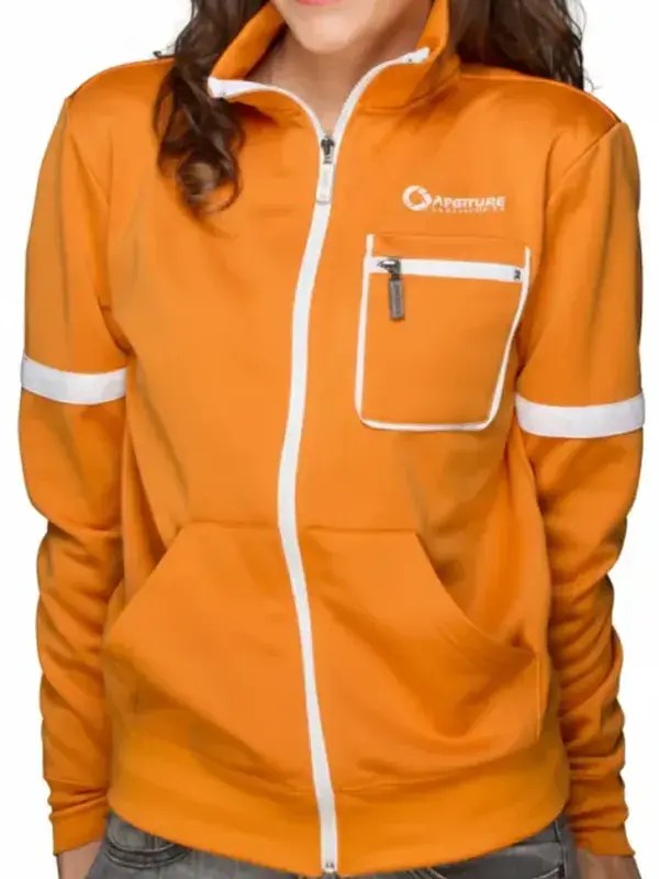 Portal 2 Aperture Orange Track Jacket