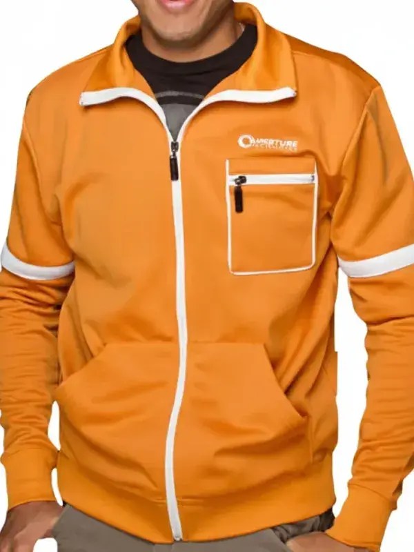 Portal 2 Aperture Orange Track Jacket