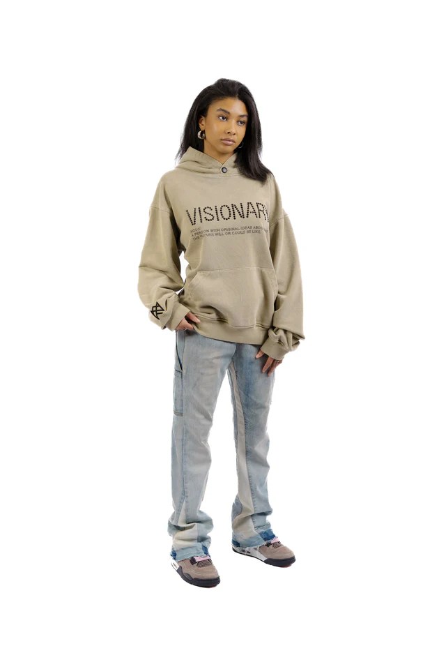 Real Artistic People Visionary Crystal Hoodie
