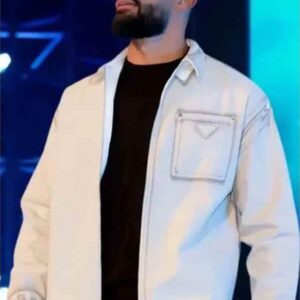Street Fighters Event 2026 Roman Reigns Denim Zipper Shirt
