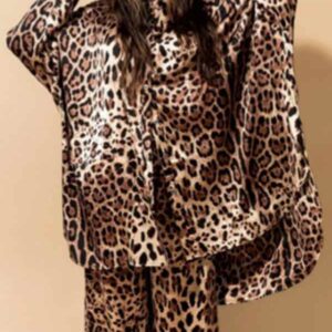 The View 2026 Whoopi Goldberg Leopard Print Oversized Shirt