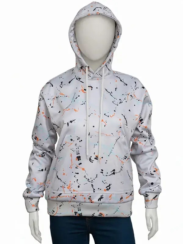 The Upshaws S04 Kim Fields Splatter Hoodie