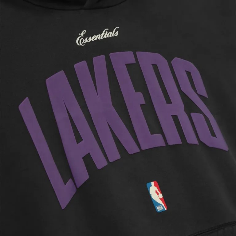 Los Angeles Lakers Fear of God x NBA Black 90’s Hoodie