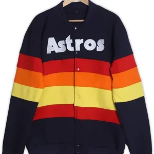 Houston Astros Kate Upton Blue Jacket