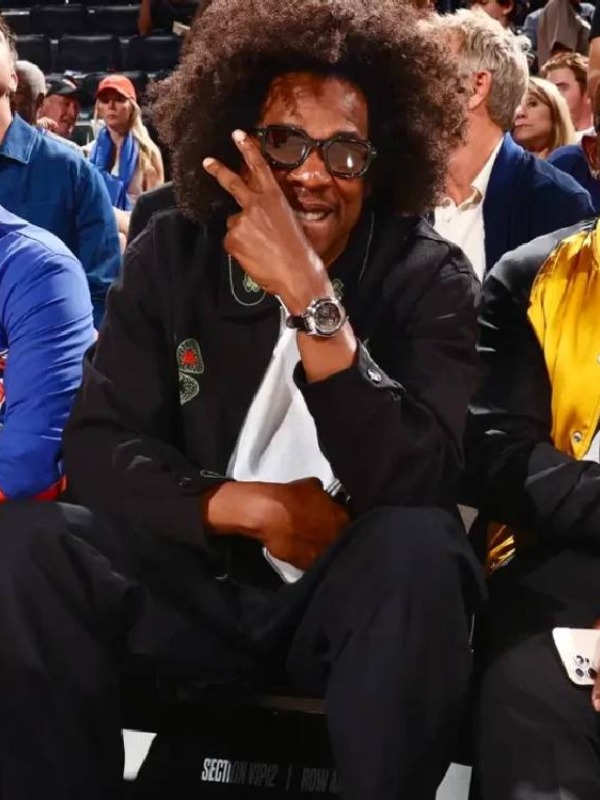 Spurs vs Knicks Gameday Jay-Z Embroidered Jacket