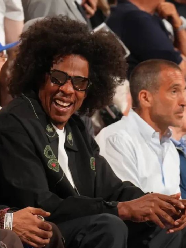 Spurs vs Knicks Gameday Jay-Z Embroidered Jacket