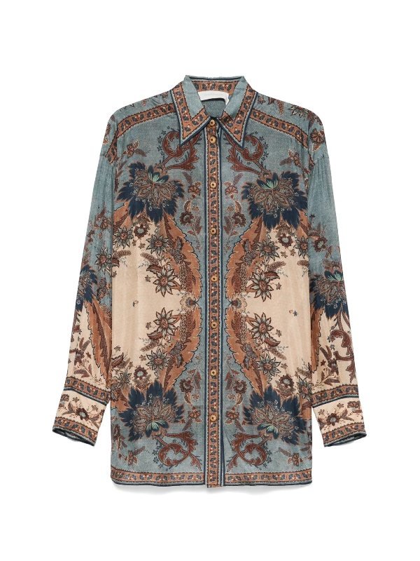 Dutton Ranch 2026 Annette Bening Paisley Print Western Shirt